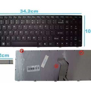 TECLADO LENOVO G580-UK / G580A G585 G585A P580 P585 N580 N581 N585 N586 V580 V585 Z580 Z580A / PARA LAPTOP 