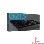 TECLADO GAMER LOGITECH G213 / RGB / USB / CON CABLE / CONTROLES MULTIMEDIA / COLOR NEGRO
