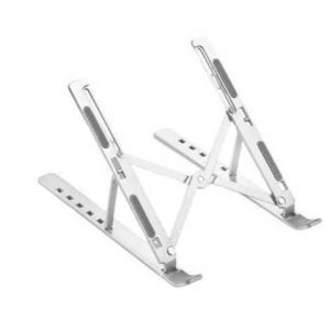 SOPORTE PARA LAPTOP STAND PLEGABLE NITRON / COLOR GRIS / METALICO / AJUSTABLE 6 NIVELES