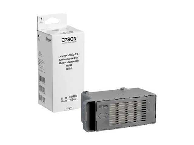 CAJA DE MANTENIMIENTO ALMOHADILLAS EPSON C9345 / WF-7310 / WF-7820 / WF-7830 / WF-7840 / WF-7845 / CON CHIP