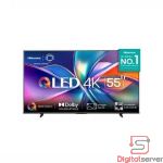 TELEVISOR SMART TV HISENSE 55Q6QV / VIDAA U9 / 55" PULGADAS / AI / 4K UHD / QLED / WIFI / BLUETOOTH / COLOR NEGRO