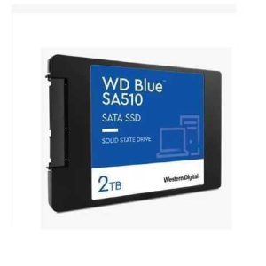 UNIDAD DE ESTADO SOLIDO SSD WD WESTERN DIGITAL BLUE SA510 2TB SATA III 2.5" / GRADO A / COLOR NEGRO