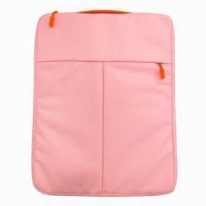ESTUCHE FORRO PARA LAPTOP NITRON 15.6 PULGADAS / CON JALADERA / DISEÑO ACOLCHADO / COLOR ROSADO
