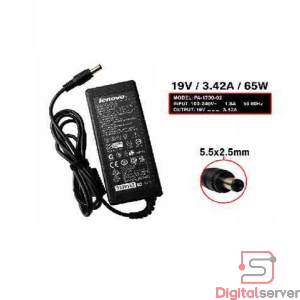 CARGADOR LENOVO 19.5V 3.42A 65W 5.5X2.5MM PLUG NEGRO