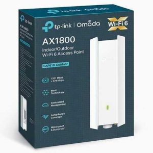 PUNTO DE ACCESO TP-LINK EAP610-OUTDOOR / AX1800 / DOBLE BANDA / IP67 / WI-FI 6 / POE