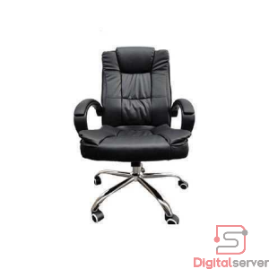 SILLA DE OFICINA GERENCIA ONE ELITE BOSS OC-607 / COLOR NEGRA