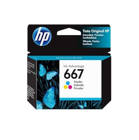 CARTUCHO HP 667 DESKJET 1275 / 2374 / 2375 / 2376 / 2775 / 2776 / 6475/ 6476 3YM79AL / TRICOLOR