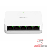 SWITCH D-LINK DE 5 PUERTOS DGS-1005A / 10-100-1000MBPS / PLUG AND PLAY / GIGABIT