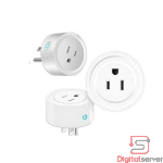 TOMA CORRIENTE INTELIGENTE TECLAM TEC-BSD01 / WIFI SMART PLUG 1 TOMA / COLOR BLANCO