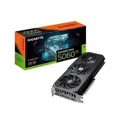 TARJETA GRÁFICA DE VIDEO GIGABYTE RTX 5060 TI GAMING OC / GDDR7 8GB 128BIT / 3X DP 1X HDMI / 3 VENTILADORES / PCIe 5.0 / OC EDITION