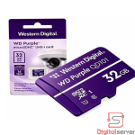 MEMORIA FLASH MICRO SD WD WESTERN DIGITAL 32GB PURPLE / ULTRA RESISTENCIA / QD101