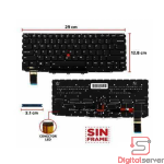TECLADO LENOVO THINKPAD X1 YOGA 3RD GEN / THINKPAD YOGA 2ND GEN 7 / CON POINTER / RETROILUMINADO / US / COLOR NEGRO