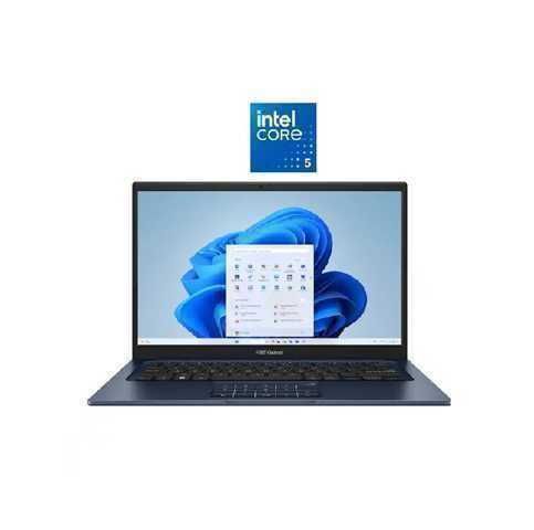LAPTOP ASUS VIVOBOOK X1404V / INTEL CORE I5 120U / DDR4 8GB / SSD 256GB / 14" FHD / WIN11 HOME S / QUIET BLUE / TEC INGLES / SIMILAR I5 1335U
