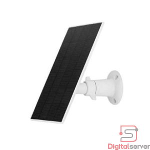 PANEL SOLAR PARA CAMARA EZVIZ 8W / TIPO C / MONTAJE EN PARED Y POSTE / SOPORTE 360° / CABLE 3M / EXTERIOR
