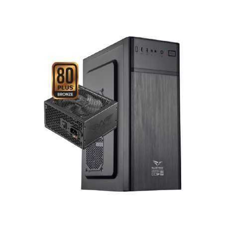 CASE ALCATROZ AZZURA MILLENIA ECO M300 / INCLUYE FUENTE DE PODER CERTIFICADA 250W 80 PLUS BRONZE / COLOR NEGRO
