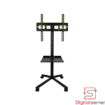 SOPORTE DE PISO PARA TELEVISOR NITRON FD1260 / SOPORTE MOVIBLE PARA TV DE 32" A 55" PULGADAS / BASE DE TV MOVIL CON RUEDAS
