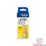 TINTA ORIGINAL PARA IMPRESORA BROTHER BTD100Y YELLOW / COLOR AMARILLO / 48.8ML