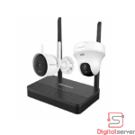 KIT HIKVISION NKS4245WBTH / NVS WIFI / BALA 4MP + TURRET 5MP / EXTERIOR / VISIÓN NOCTURNA / AUDIO BIDIRECCIONAL