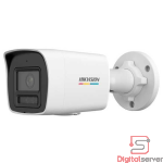 CAMARA DE SEGURIDAD IP HIKVISION DS-2CD1027G2H-LIU / COLORVU / TIPO BALA / 2MP / 2.8 MM / IP67 / AUDIO / DETECCION VEHICULO Y HUMANO