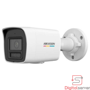 CAMARA DE SEGURIDAD IP HIKVISION DS-2CD1027G2H-LIU / COLORVU / TIPO BALA / 2MP / 2.8 MM / IP67 / AUDIO / DETECCION VEHICULO Y HUMANO