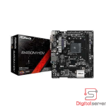 MAINBOARD ASROCK B450M HDV R4.0 / DDR4 / SOCKET AM4 / AMD RYZEN / HDMI DVI VGA / MICRO ATX