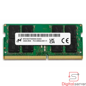 MEMORIA RAM MICRON DDR4 32GB 3200MHZ / PC4-3200AA / SODIMM / PARA LAPTOP / PULL / GRADO A