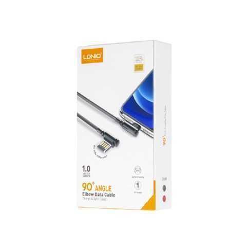 CABLE DE DATOS PARA CELULAR LDNIO LS421 USB A TIPO C / 1M METRO