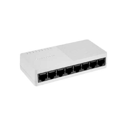 SWITCH HIKVISION DS-3E0508D-O DE 8 PUERTOS / GIGABIT / 10-100-1000MBPS / PLASTICO