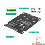 ADAPTADOR DE DISCO MSATA A SATA 3.0 DE 2.5 PULGADAS CON CAJA PARA TARJETA MSATA 2230 2242 2260 2280