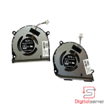 KIT DE 2 COOLER FAN VENTILADOR HP X360 15-DS 15-DR 15M-DS 15M-DR / L+R IZQUIERDO Y DERECHO / 4 PINES