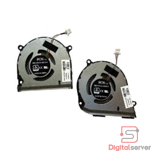 KIT DE 2 COOLER FAN VENTILADOR HP X360 15-DS 15-DR 15M-DS 15M-DR / L+R IZQUIERDO Y DERECHO / 4 PINES