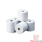 PAQUETE DE 6 UNIDADES DE ROLLO DE PAPEL TERMICO PARA IMPRESORAS PUNTO DE VENTA 79MM X 60M METROS