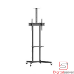 SOPORTE DE PISO MOVIBLE PARA TV TELEVISOR ARGOM AGR-BR-8225 / DE 37" A 70" PULGADAS / BASE DE TV MOVIL CON RUEDAS