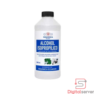 LIMPIADOR DE PLACAS ELECTRÓNICAS RIQUIMICA / ALCOHOL ISOPROPÍLICO LIMPIA EL 99% DE LAS IMPUREZAS / 1000ML