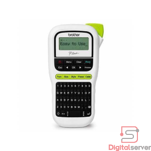 IMPRESORA DE ETIQUETAS PORTATIL / ROTULADORA ETIQUETADORA BROTHER PT-H110 / COLOR BLANCO 