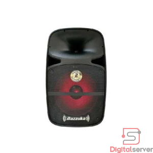 PARLANTE AMPLIFICADO BAZZUKA 15" / A15 MAX / 80 WATTS / MICROFONO + PEDESTAL + RMS LUZ LED / BLUETOOTH BT