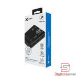 SWITCH XTECH XHA-430 / 5 PUERTOS HDMI / HDCP / 4K UHD 3840×2160 30Hz / CONTROL REMOTO IR / INDICADOR LED