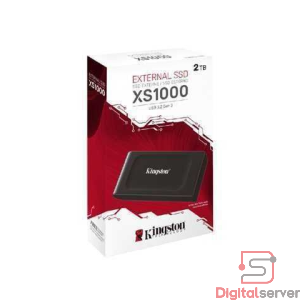 UNIDAD DE ESTADO SOLIDO SSD EXTERNO KINGSTON 2TB / KINGSTON XS1000 / USB 3.2 GEN 2 / HASTA 1050MB/S / COLOR NEGRO