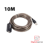 CABLE DE EXTENSION ACTIVO USB 2.0 TIPO A-MACHO A A-HEMBRA CABLE LARGO (10M) AMPLIFICADO
