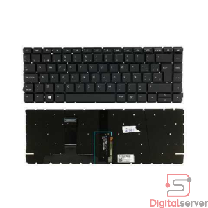 TECLADO PARA HP PROBOOK 440 G8 445 G8 440 G9 440 G10 445 G9 445 G10 / ESPAÑOL / RETROILUMINADO / COLOR NEGRO