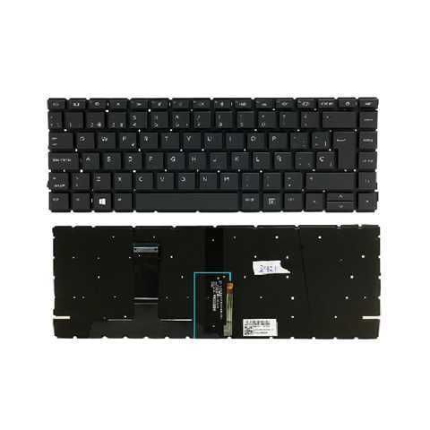 TECLADO PARA HP PROBOOK 440 G8 445 G8 440 G9 440 G10 445 G9 445 G10 / ESPAÑOL / RETROILUMINADO / COLOR NEGRO