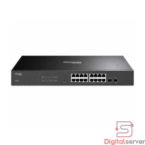 SWITCH TP-LINK OMADA SD2218 / 16 PUERTOS / GIGABIT RJ45 / 2 RANURAS SFP / L2 / ADMINISTRABLE 