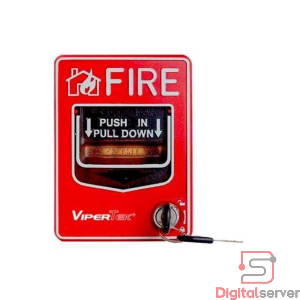 ESTACION MANUAL DE INCENDIO VIPERTEK / CON RESET POR LLAVE Y CONTACTO / N.A 9-28 VDC