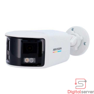 CAMARA DE SEGURIDAD HIKVISION DS-2CD1T67G2HP-LIUFSB / 6MP / BALA / LENTE DUAL 2.8MM / COLORVU / AUDIO 2 VIAS / IP67 / PANORAMICA 180°