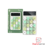MINI TECLADO NUMERICO INALAMBRICO ALCATROZ / JELLYBEAN NUMA3 / BLUETOOTH BT / 2.4GHz / 10M METROS / TECLAS REDONDAS / COLOR VERDE