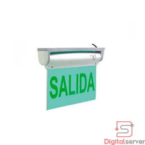 LAMPARA LED EMERGENCIA SYLVANIA P33718 / 1.8W / LUZ COLOR VERDE / DURACION 300MIN.