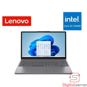 LAPTOP LENOVO IDEAPAD SLIM 3 15IRH10 / INTEL I5-13420H / DDR5 16GB / SSD 512GB / PANTALLA 15.3" WUXGA / COLOR GRIS - ALUMINIO 