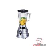 LICUADORA CLASICA HOMEWELL HM-L500P / 500W / 3 VELOCIDADES / 1.25L LITROS / VASO DE VIDRIO / 4 CUCHILLAS