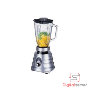 LICUADORA CLASICA HOMEWELL HM-L500P / 500W / 3 VELOCIDADES / 1.25L LITROS / VASO DE VIDRIO / 4 CUCHILLAS