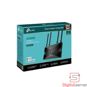ROUTER TP-LINK AX3000 ARCHER AX53 / WI-FI 6 / DOBLE BANDA / VPN WPA3 / 4 PUERTOS GIGABIT / ONEMESH Y EASYMESH